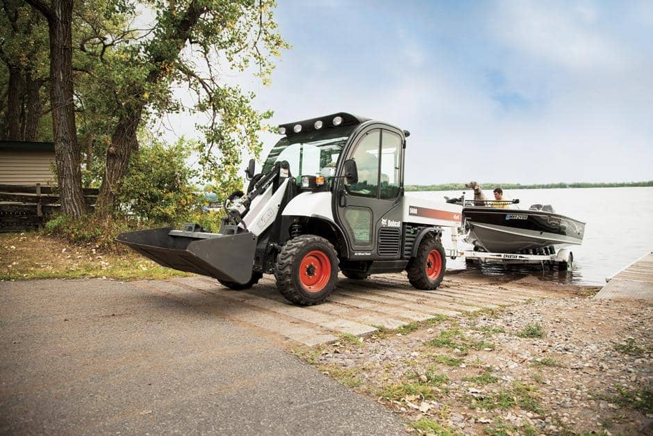 Bobcat Toolcat with Trailer